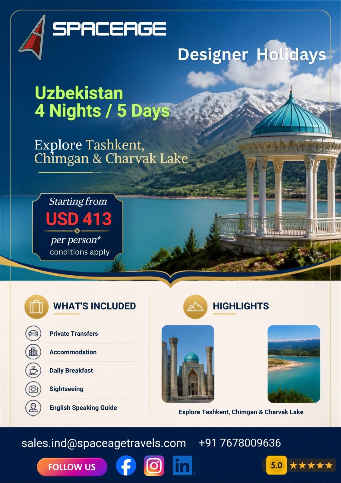 Uzbekistan Special Offer